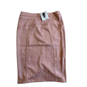 Brand New Marc New York Andrew Marc Dusty Rose Pencil Skirt Size Large